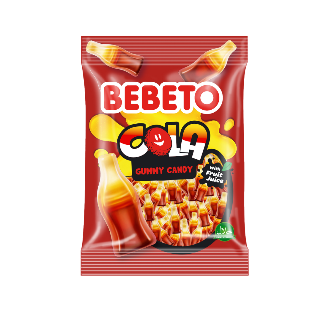 Bebeto Drink Cola 80g Jellies