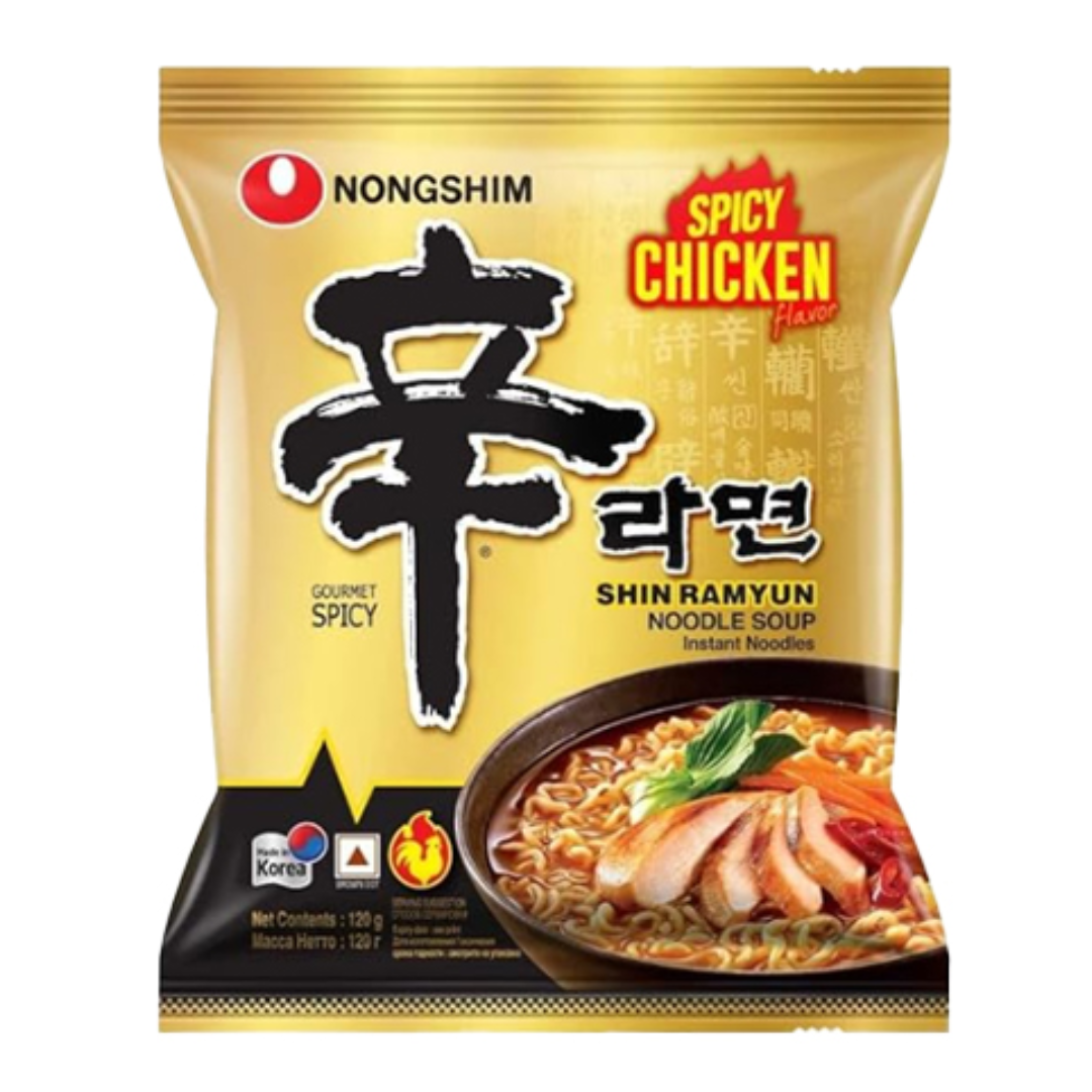 NONGSHIM Instant Noodles Shin Ramyun Chicken 120 G