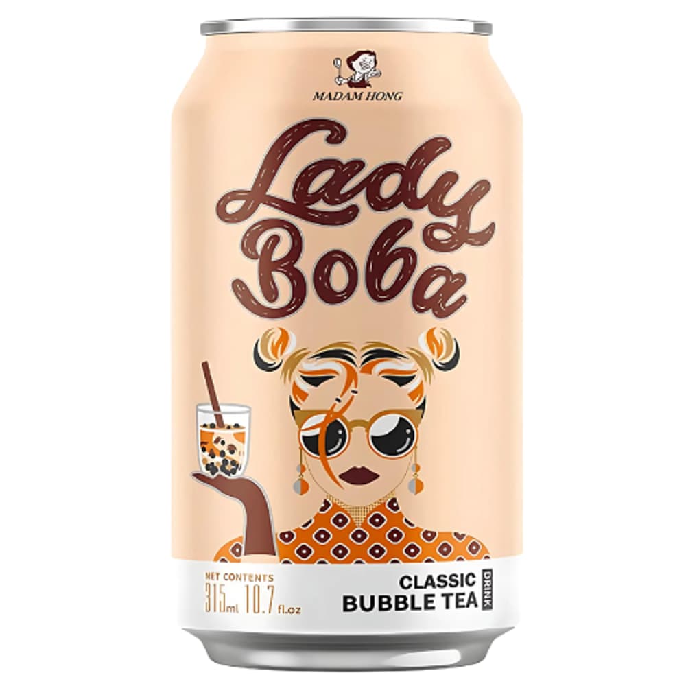 Lady Boba Milk Bubble Tea - Original (24x315ml)