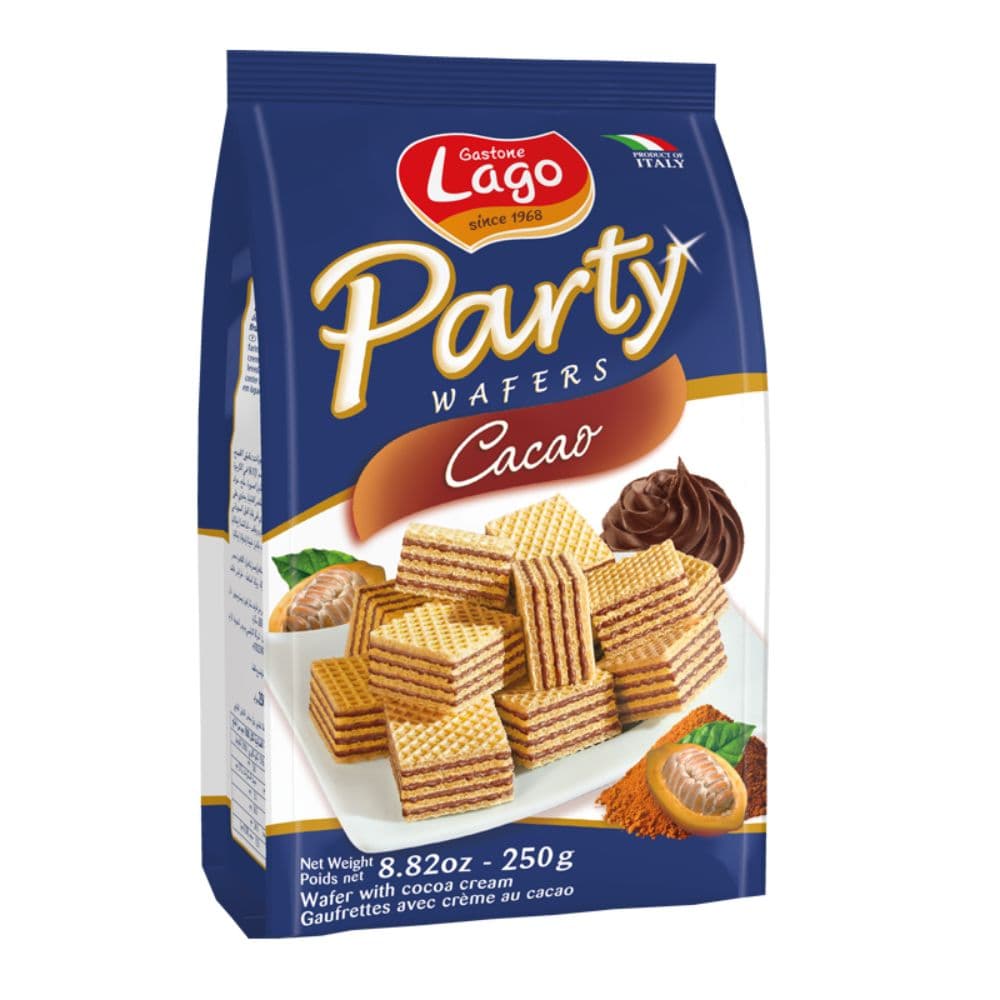 Lago Party Wafers Chocolate (10x250g)