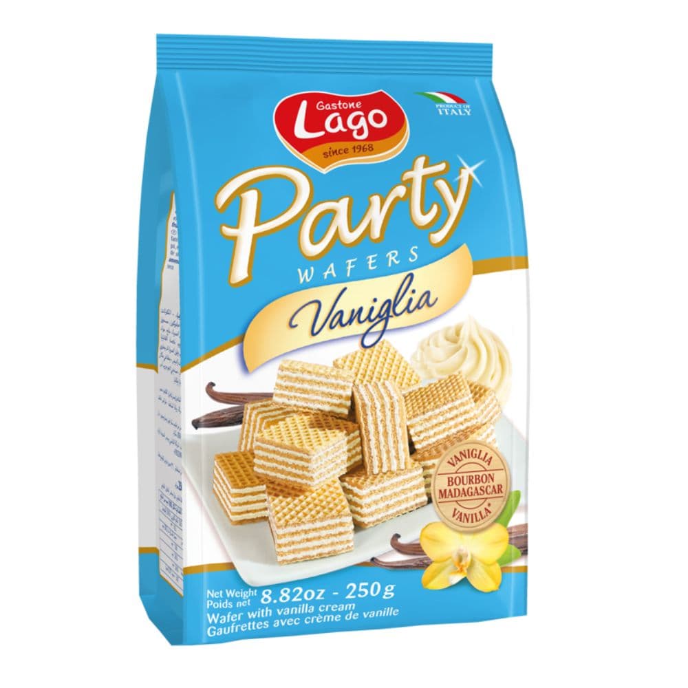 Lago Party Wafers Vanilla (10x250g)
