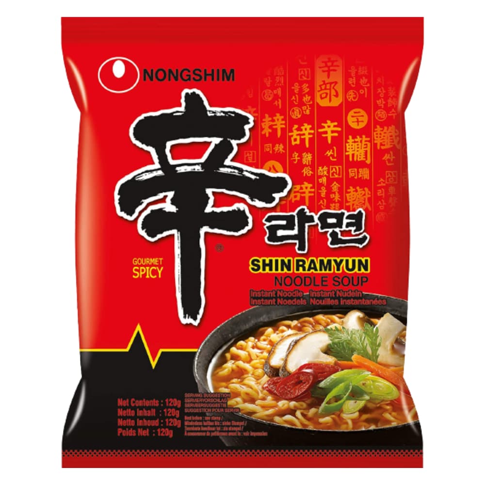 NONGSHIM Instant Noodles Shin Ramyun 120 G