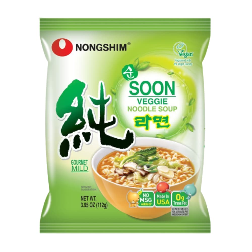 NONGSHIM Instant Noodles Soon Veggie Ramyun 112 G