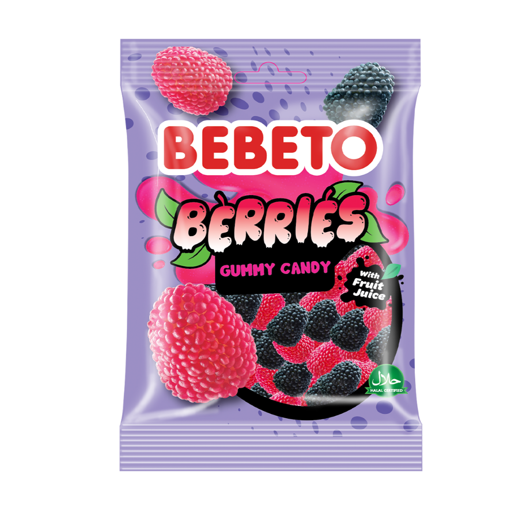 Bebeto Berries 70g Jellies