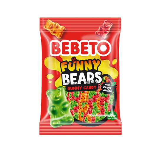 Bebeto Funny Bears 80g Jellies