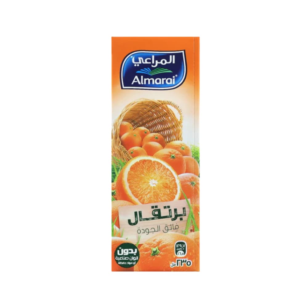 Almarai UHT Orange Nectar (27x235)