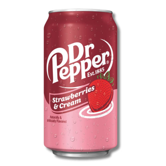USA Dr Pepper Strawberries & Cream 355ml (2x12x355ml)