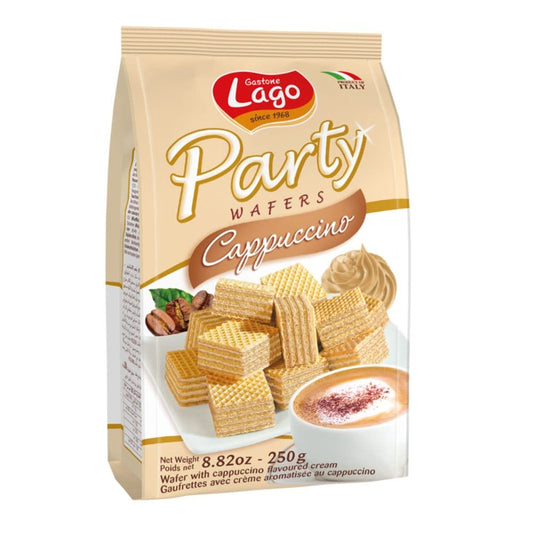 Lago Party Wafers Cappuccino (10x250g)