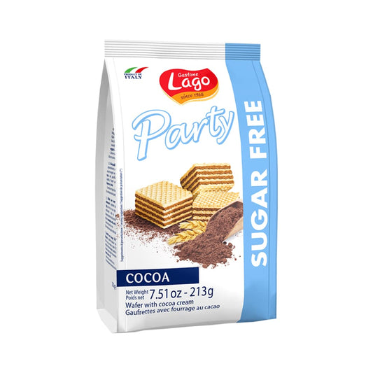 Lago Party Wafers Chocolate Sugar Free (10x250g)