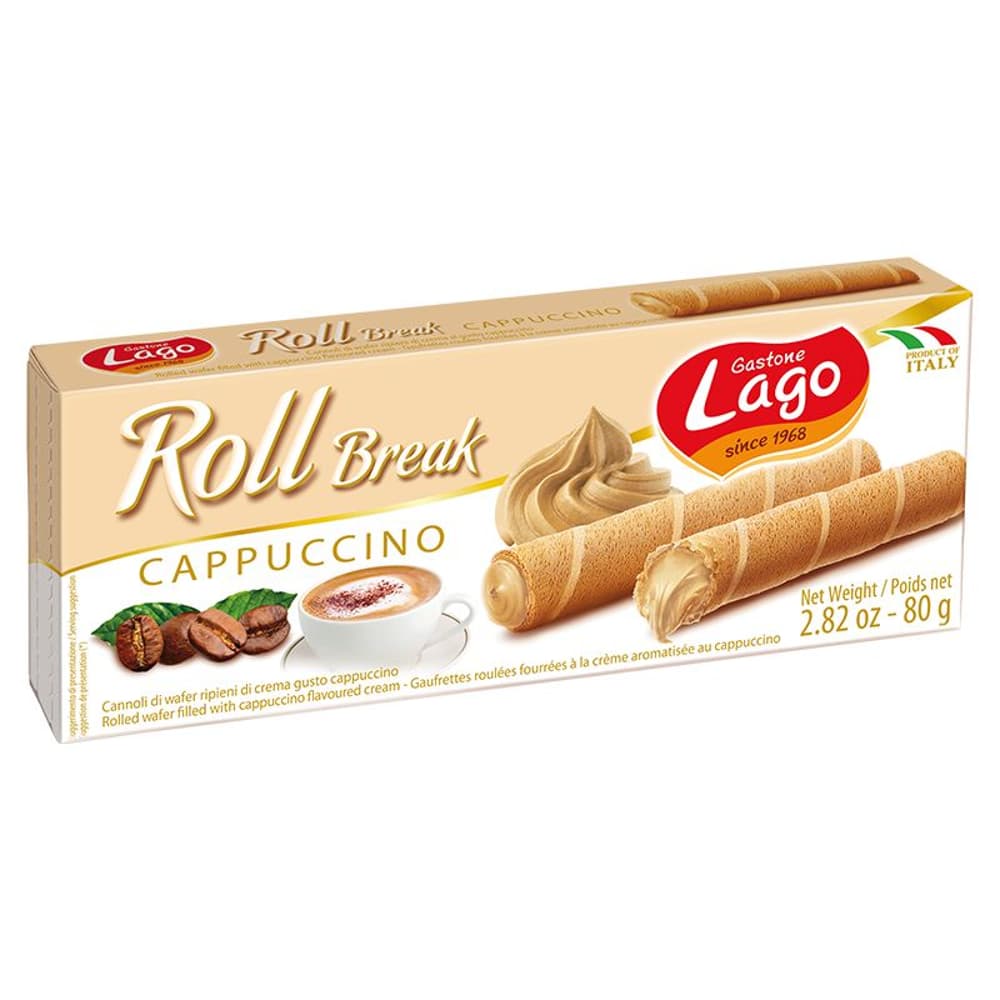 Lago Roll Break Cappuccino (24x80g)