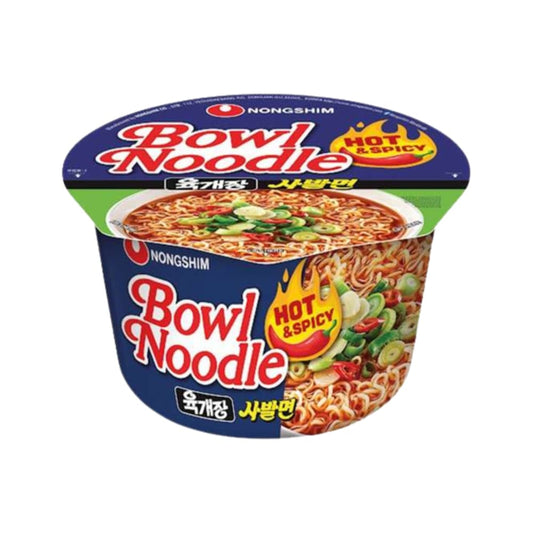 NONGSHIM Instant Noodles Hot & Spicy Bowl 100 G